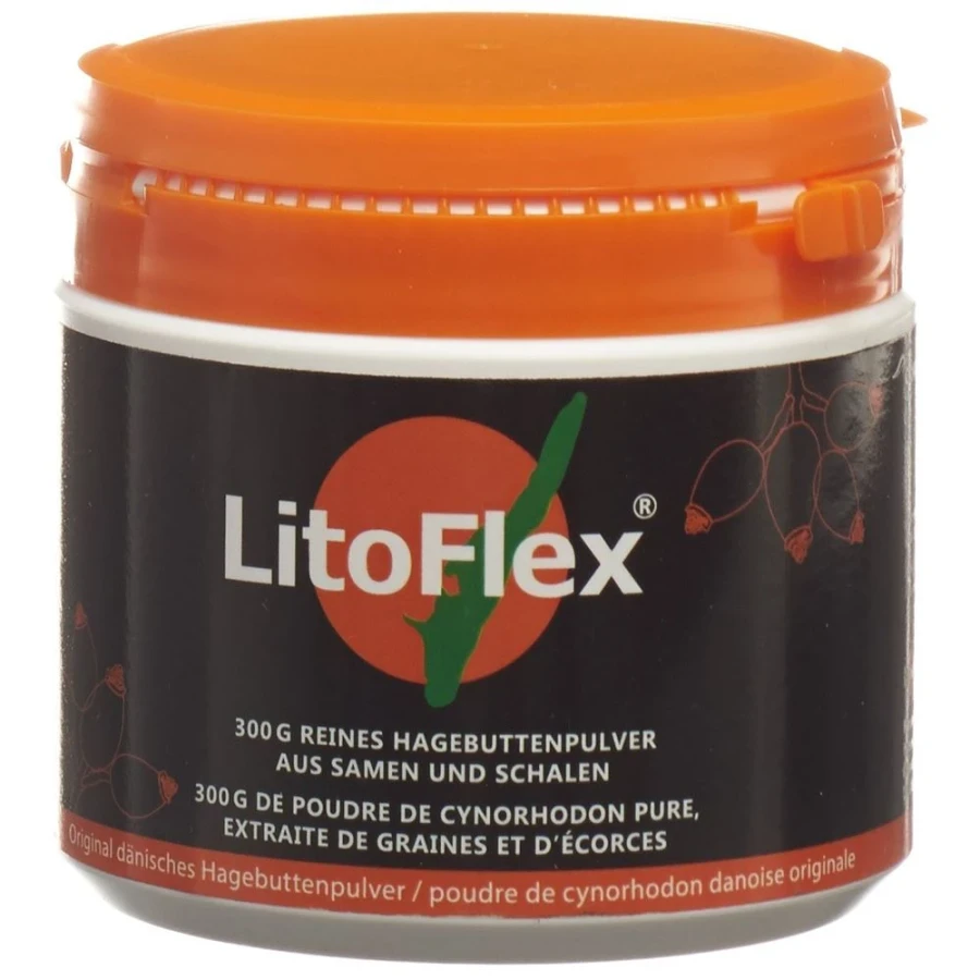 LitoFlex original dänisches Hagenbuttenpulver 300g