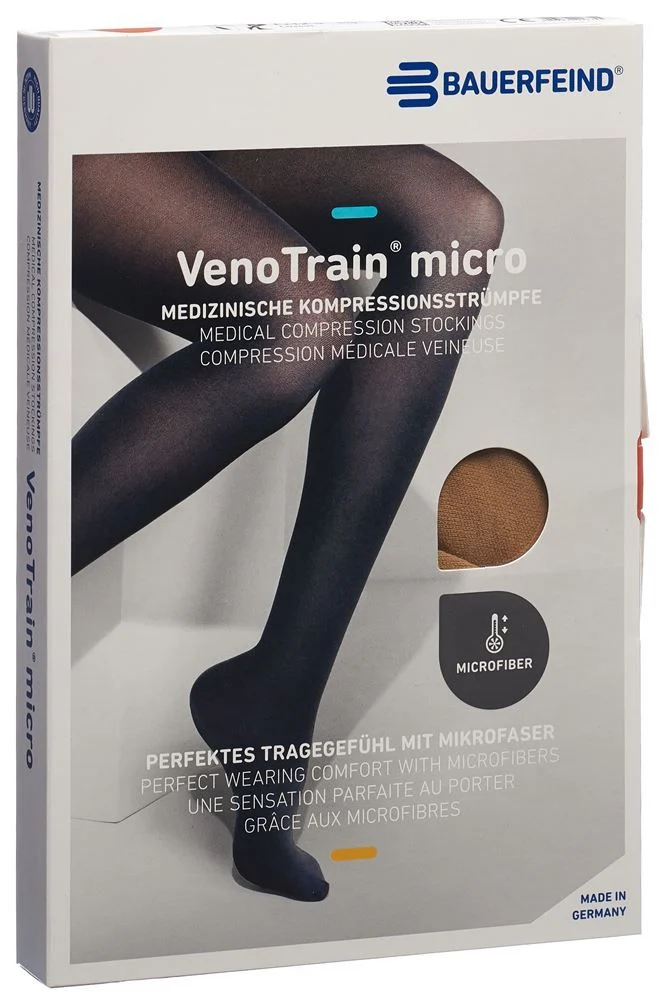 Bauerfeind VT MICRO AG KKL2 M n/l geschlossene Fussspitze cara MikroNoppe 1 Paar