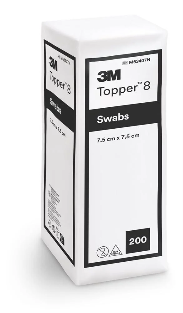 Topper 8 NW Kompr 5x5cm unsteril (n) 200 Stück