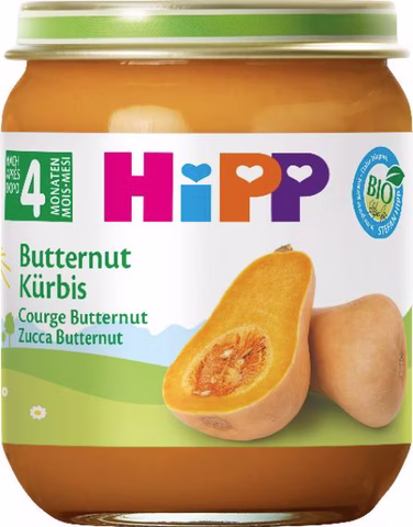 Hipp Bio Kürbis Glas 125g