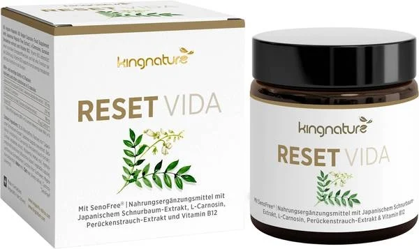 KINGNATURE Reset Vida Kapseln Dose 60 Stück