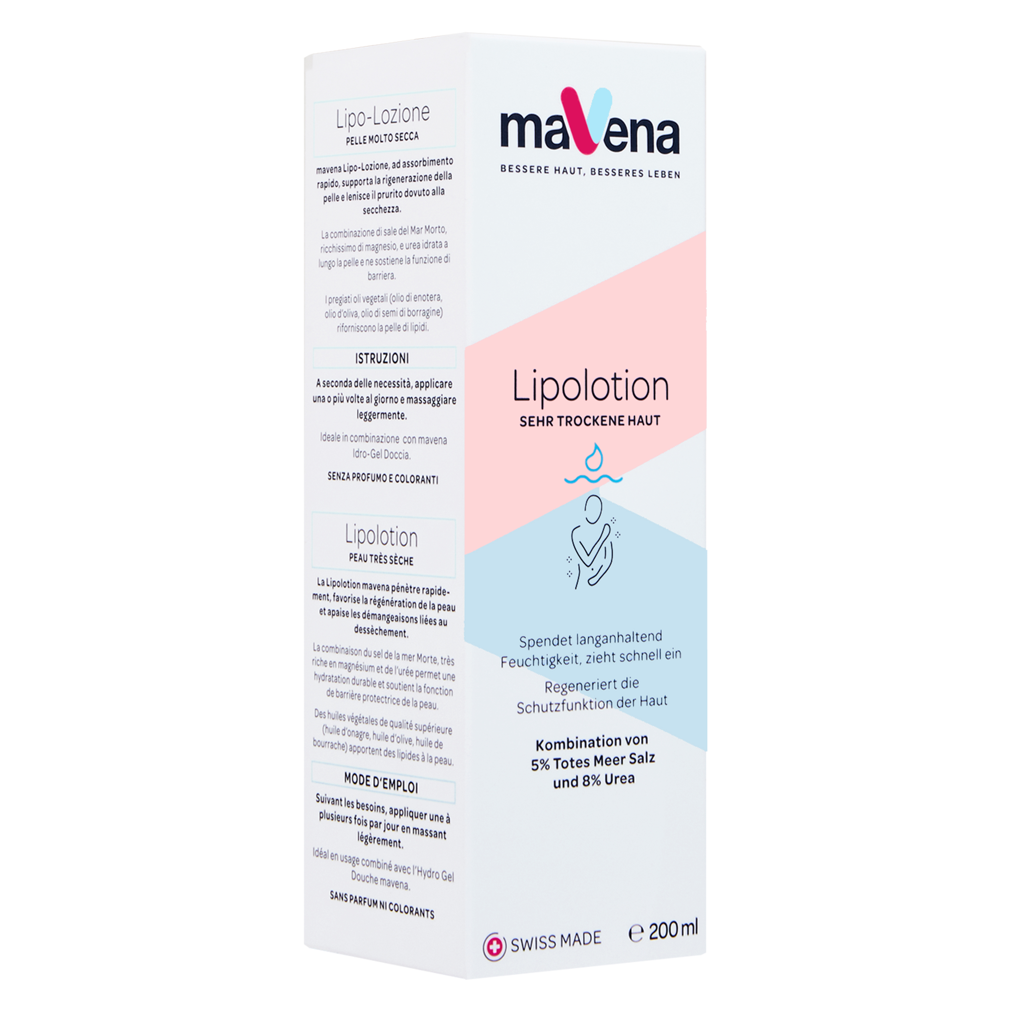 MAVENA Lipolotion Dispenser 200ml MAVENA Lipolotion Dispenser 200ml