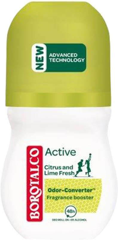 BOROTALCO Deo Active Roll-on Zitrus Lime 50ml BOROTALCO Deo Active Roll-on Zitrus Lime 50ml