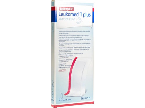 Leukomed T plus skin sensitive 10x25cm 5 Stück Leukomed T plus skin sensitive 10x25cm 5 Stück
