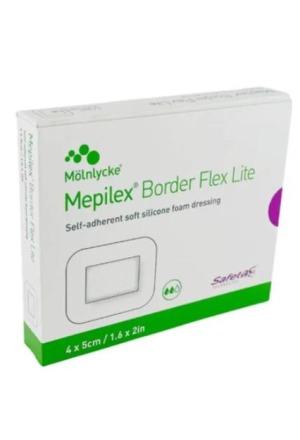 MEPILEX (PI-APS) Border Flex Lite 4x5cm 10 Stück MEPILEX (PI-APS) Border Flex Lite 4x5cm 10 Stück
