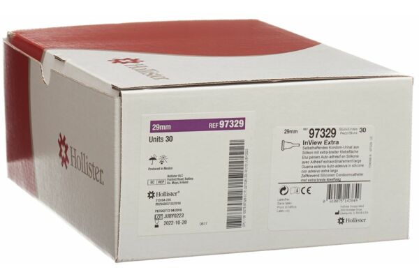 Hollister InView Kondom Urinal 29mm Extra 30 Stück