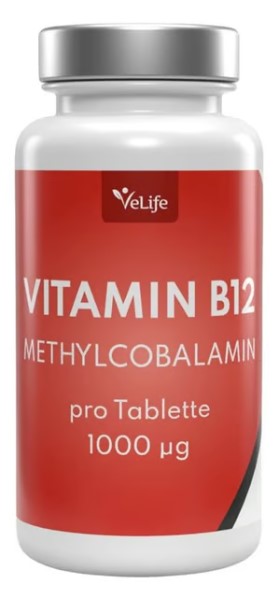 VELIFE Vitamin B12 Tabl 1000 mcg Ds 180 Stück