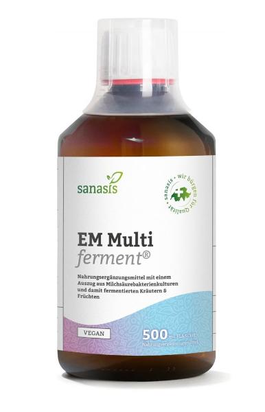 sanasis EM Multi ferment Fl 500 ml sanasis EM Multi ferment Fl 500 ml
