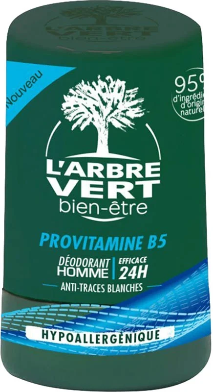L'ARBRE VERT Öko Deo Roll on Mann Vit B5 FR 50ml