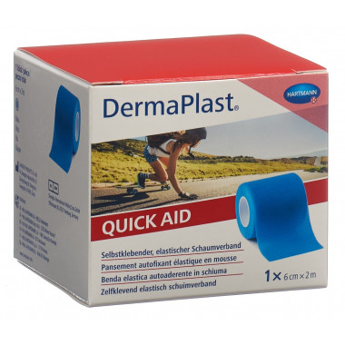 DermaPlast QuickAid 6cmx2m blau DermaPlast QuickAid 6cmx2m blau