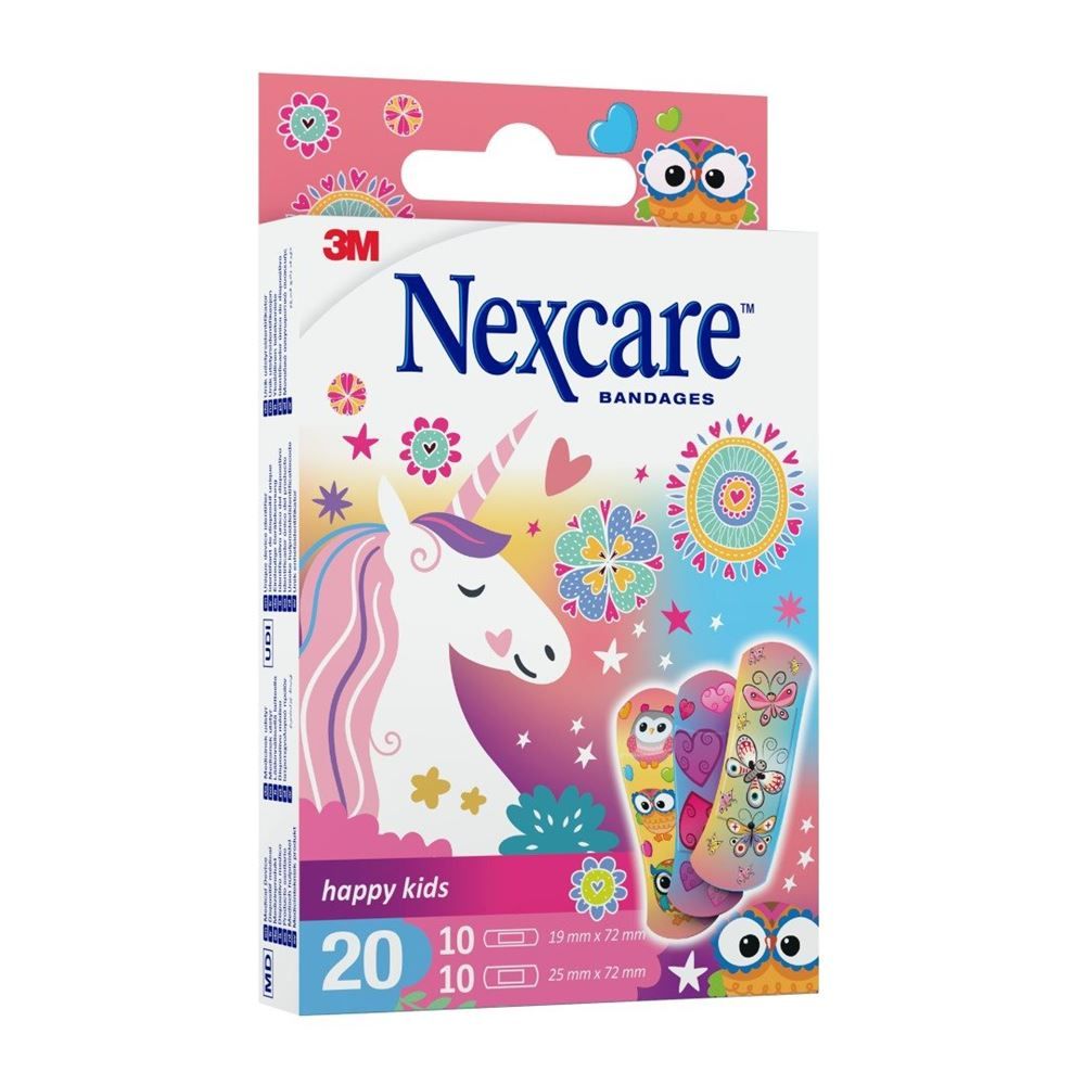 3M Nexcare Kinderpflaster Happy Kids Magic 20 Stück 3M Nexcare Kinderpflaster Happy Kids Magic 20 Stück