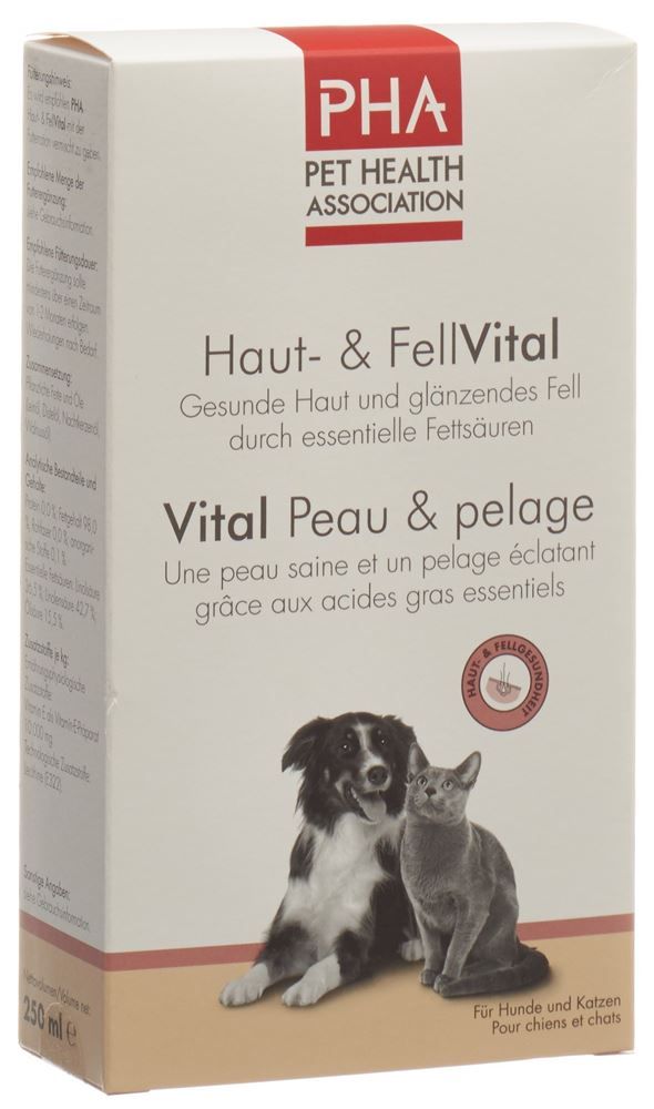 PHA Haut- und FellVital Lös Hunde u Katzen 250ml