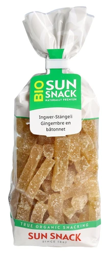 BIO SUN SNACK Ingwer kandiert Bio 200g