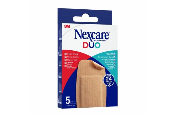 3M Nexcare Pflaster Duo Maxi 5 Stück 3M Nexcare Pflaster Duo Maxi 5 Stück