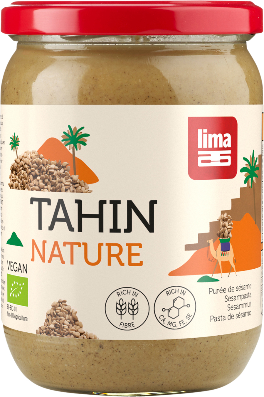 Lima Tahin mit Salz Glas 500g