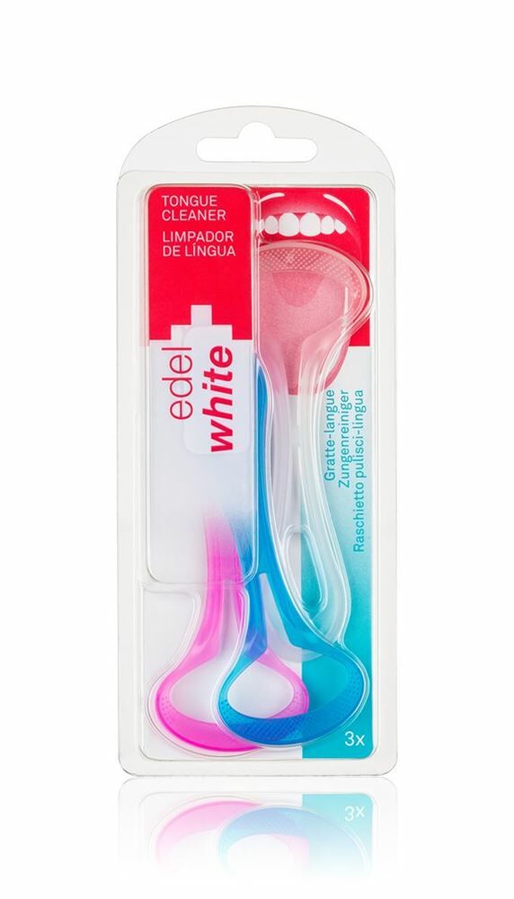EDEL+WHITE Zungenreiniger gross 3 Stück EDEL+WHITE Zungenreiniger gross 3 Stück