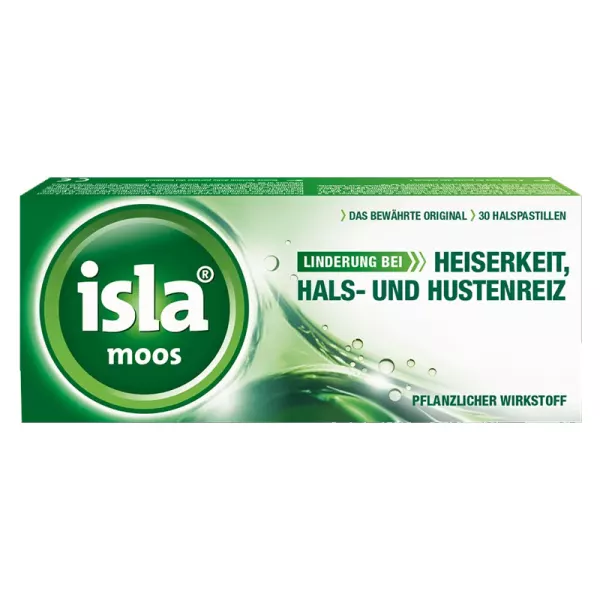 Isla Moos Pastillen 30 Stück