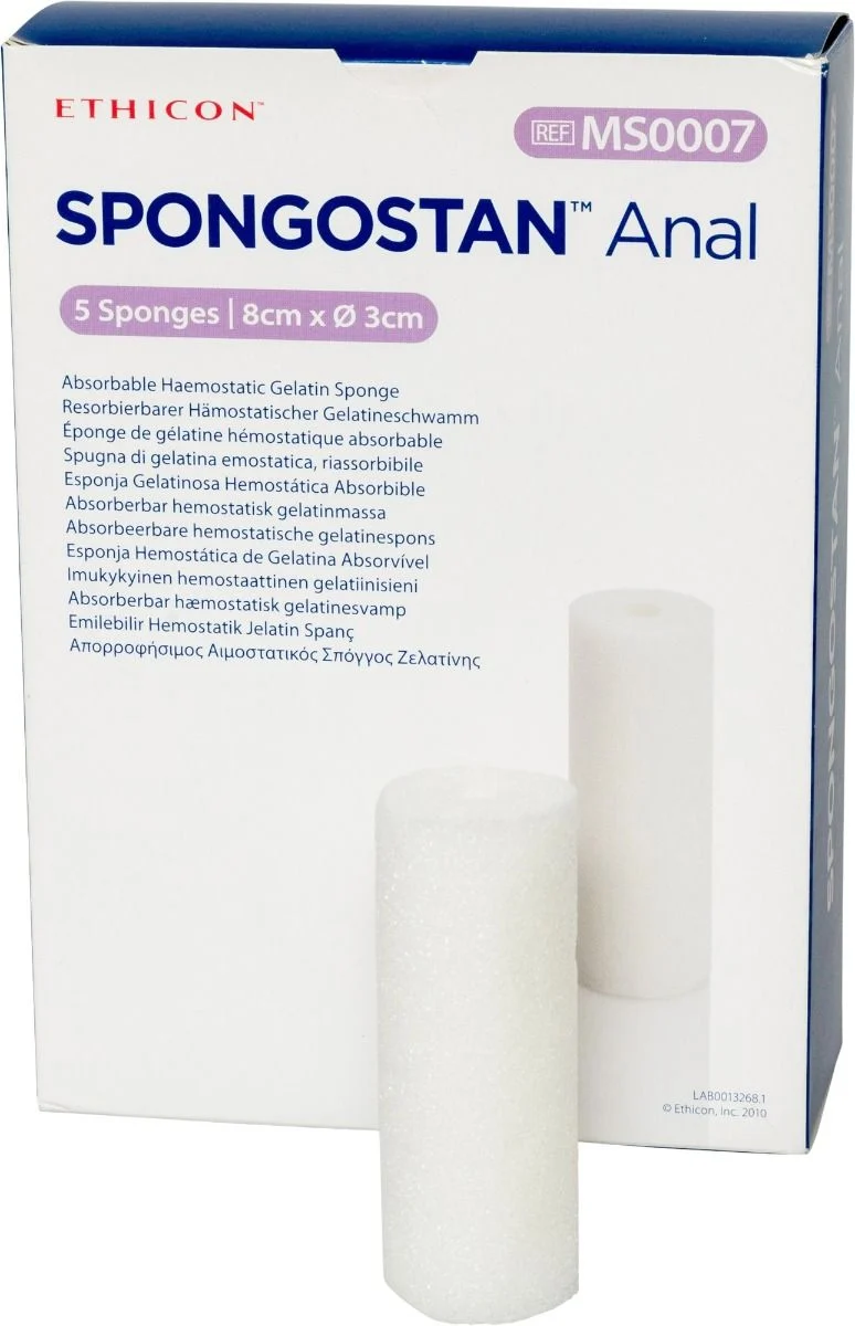 SPONGOSTAN Anal Tampon 30 x 80 mm 5 Stück