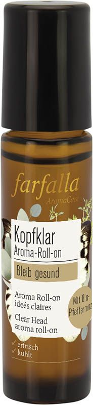 farfalla Roll-on bleib gesund Kopfklar Minze 10ml farfalla Roll-on bleib gesund Kopfklar Minze 10ml