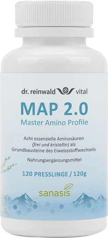 sanasis MAP 2.0 Master Amino Tabl Pattern 120 Stück