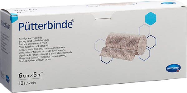 Pütter Binde 6cmx5m 10 Stück