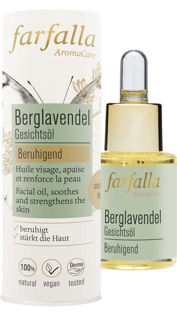 FARFALLA Gesichtsöl Berglavendel 15ml FARFALLA Gesichtsöl Berglavendel 15ml