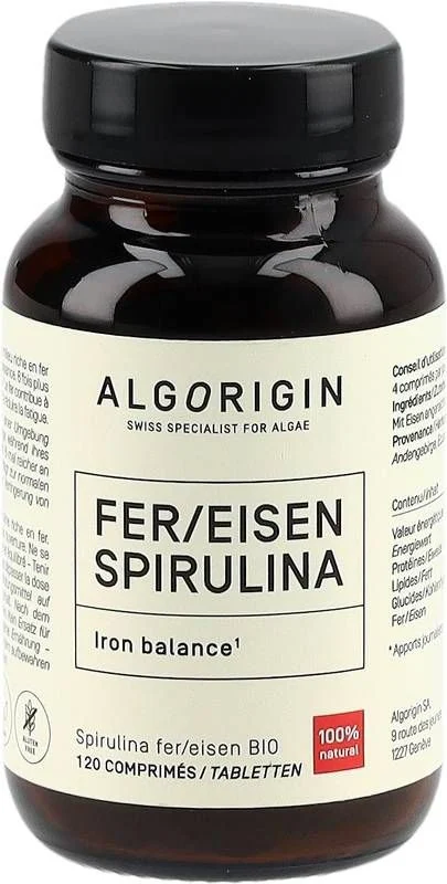 Algorigin Eisen Spirulina Tablette Bio 120 Stück Algorigin Eisen Spirulina Tablette Bio 120 Stück