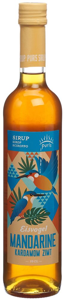 PURIS Sirup Eisvogel 6 Glasflasche 50cl
