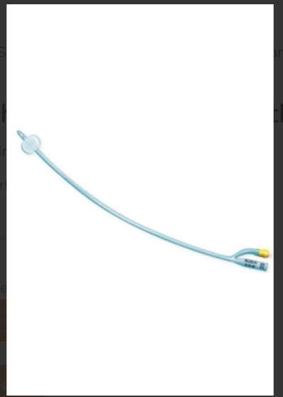 Rüsch Silasil plus Ballonkatheter CH18 zyl stand
