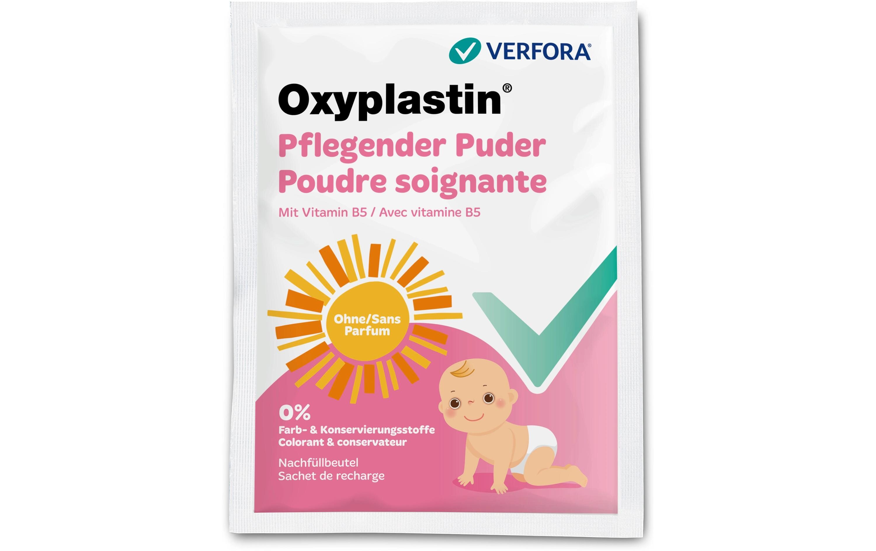 Oxyplastin Pflegender Puder Refill Btl 70g