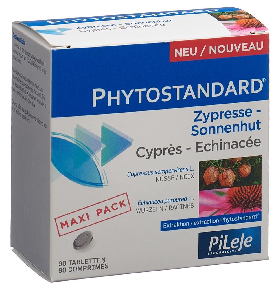 Phytostandard Zypresse-Sonnenhut Tabletten 90 Stück Phytostandard Zypresse-Sonnenhut Tabletten 90 Stück