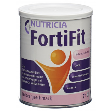 FortiFit Plv Erdbeere 280g FortiFit Plv Erdbeere 280g