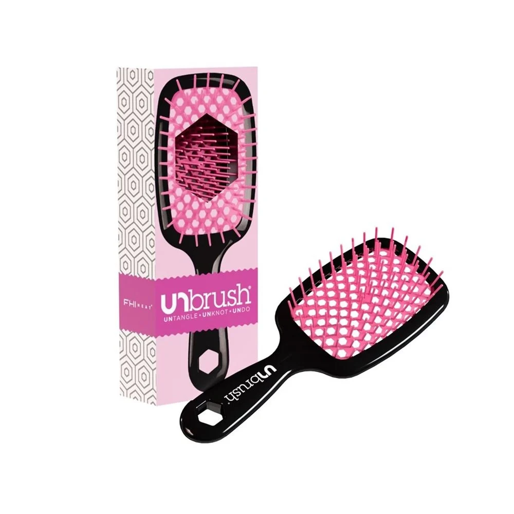 UNBRUSH Entwirrbürste Griff schw Cherry Bloss