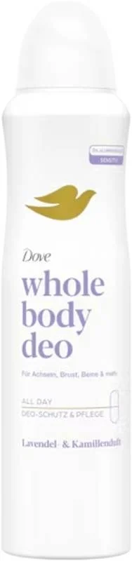 DOVE Deo Whole Body Aeros Lavendel &Kamille ohne Alu 150ml