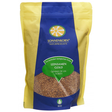Sonnenkorn Leinsamen Gold Bio Knospe 500 g Sonnenkorn Leinsamen Gold Bio Knospe 500 g