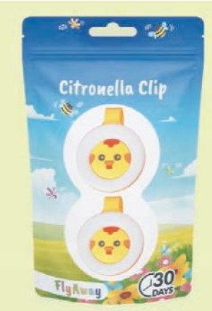 FLYAWAY Citronella-Clip Chick Duopack 2 Stück