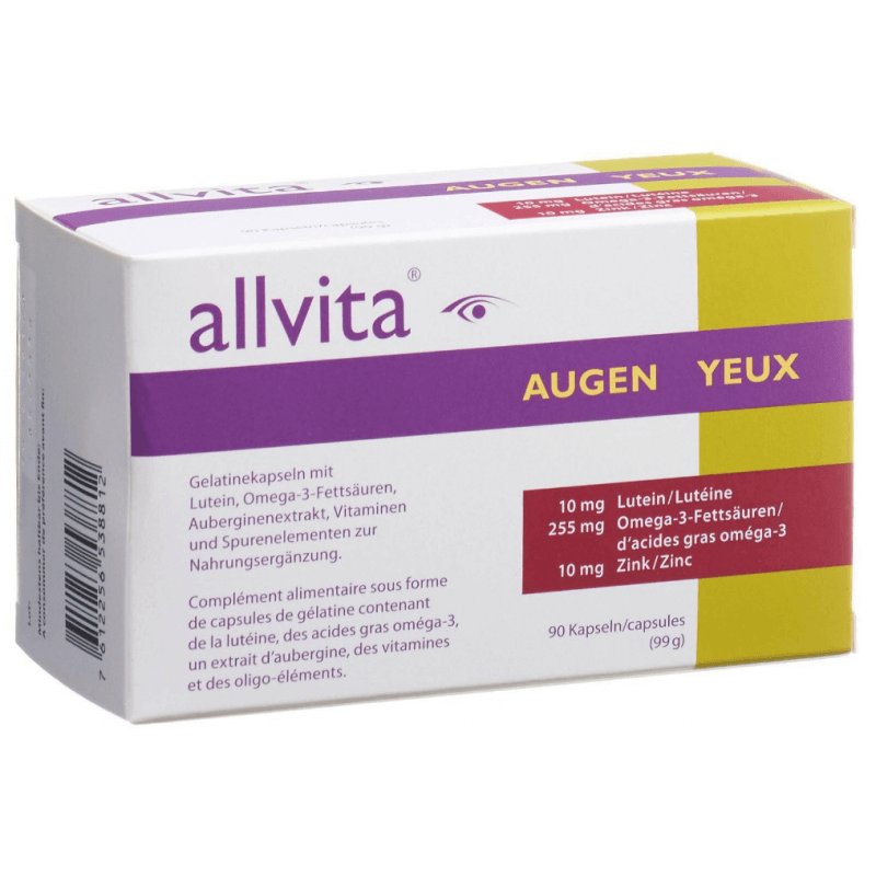 Allvita Augen Kapseln 90 Stück