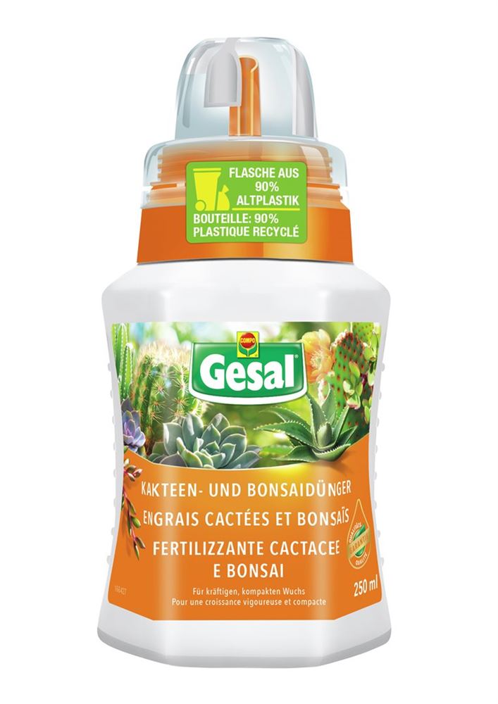 GESAL Kakteen- und Bonsaidünger Fl 250ml GESAL Kakteen- und Bonsaidünger Fl 250ml
