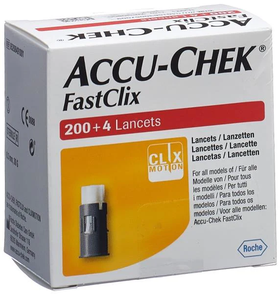 ACCU-CHEK FASTCLIX (PI-APS) Lanzetten 34 x 6 Stück ACCU-CHEK FASTCLIX (PI-APS) Lanzetten 34 x 6 Stück