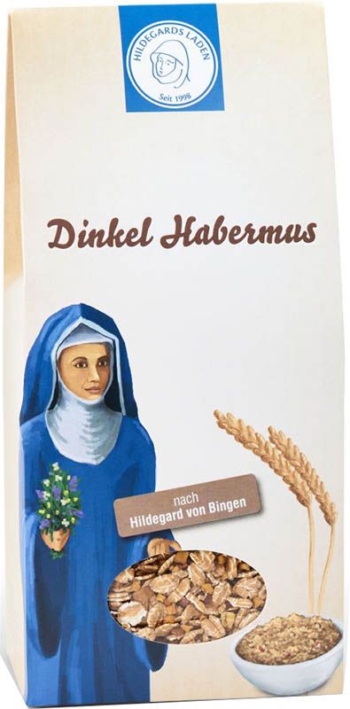 HILDEGARDS LADEN Dinkel Habermus Beutel 400g