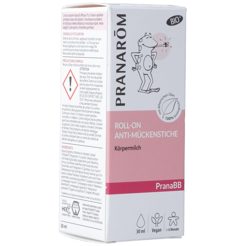 PRANAROM PranaBB Roll-on Anti-Mückenstiche Bio Eco 30ml PRANAROM PranaBB Roll-on Anti-Mückenstiche Bio Eco 30ml