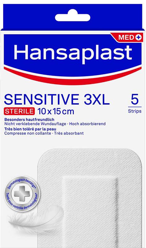 HANSAPLAST Sensitive Strips 3XL 5 Stück