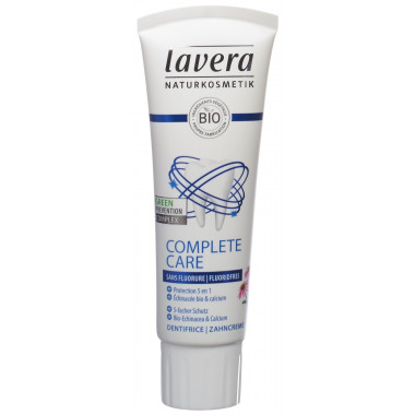 Lavera Zahncreme complete care fluoridfrei 75ml Lavera Zahncreme complete care fluoridfrei 75ml