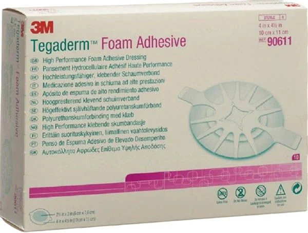 3M TEGADERM FOAM HP Schaumkompresse 14x17.1cm adhesive 5 Stück 3M TEGADERM FOAM HP Schaumkompresse 14x17.1cm adhesive 5 Stück
