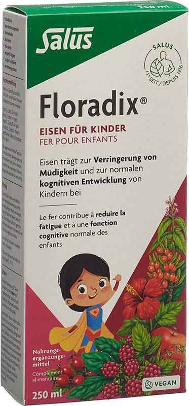 Floradix Eisen + Vitamine für Kinder 250ml Floradix Eisen + Vitamine für Kinder 250ml
