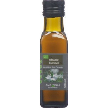 AMAZONAS schwarzkümmelöl 100 % rein kaltgepresst Ägypten Fl 100ml AMAZONAS schwarzkümmelöl 100 % rein kaltgepresst Ägypten Fl 100ml