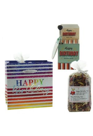 Herboristeria Midi-Tasche Birthday Rainbow Happy Tea
