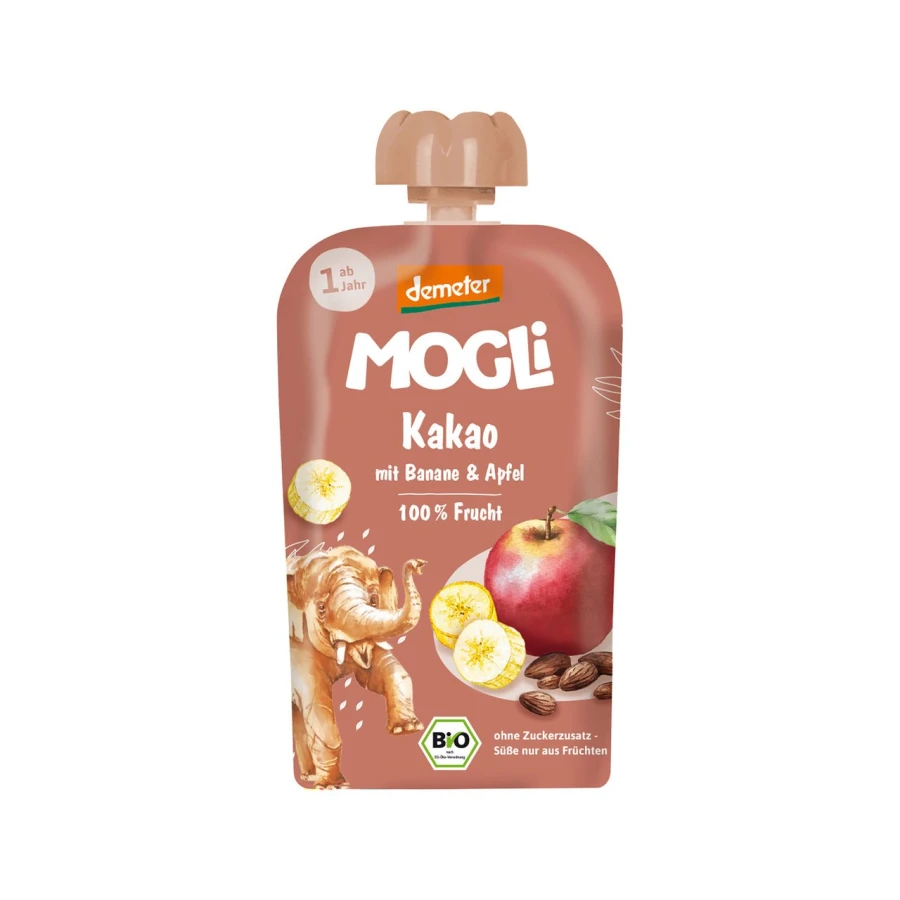 MOGLI Quetschie Kakao Beutel 100g