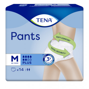 TENA Pants Plus M 80-110cm 14 Stück