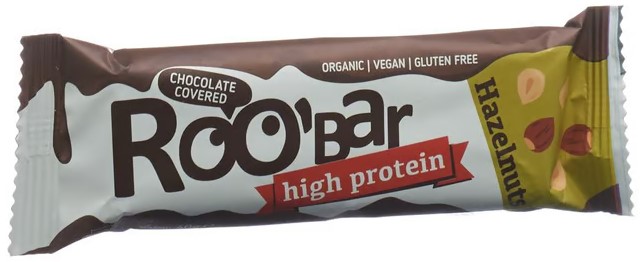 ROOBAR Schokoriegel Haselnuss Protein 40g